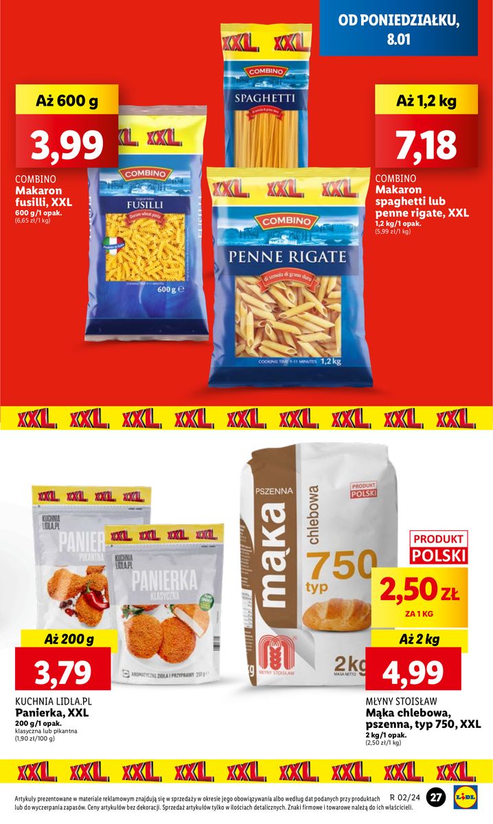 Gazetka OFERTA WAŻNA OD 8.01 DO 10.01