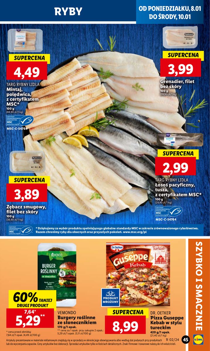Gazetka OFERTA WAŻNA OD 8.01 DO 10.01