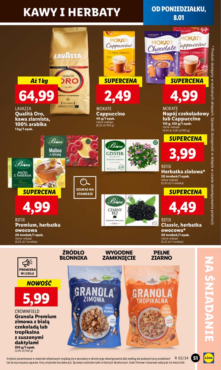 Gazetka OFERTA WAŻNA OD 8.01 DO 10.01