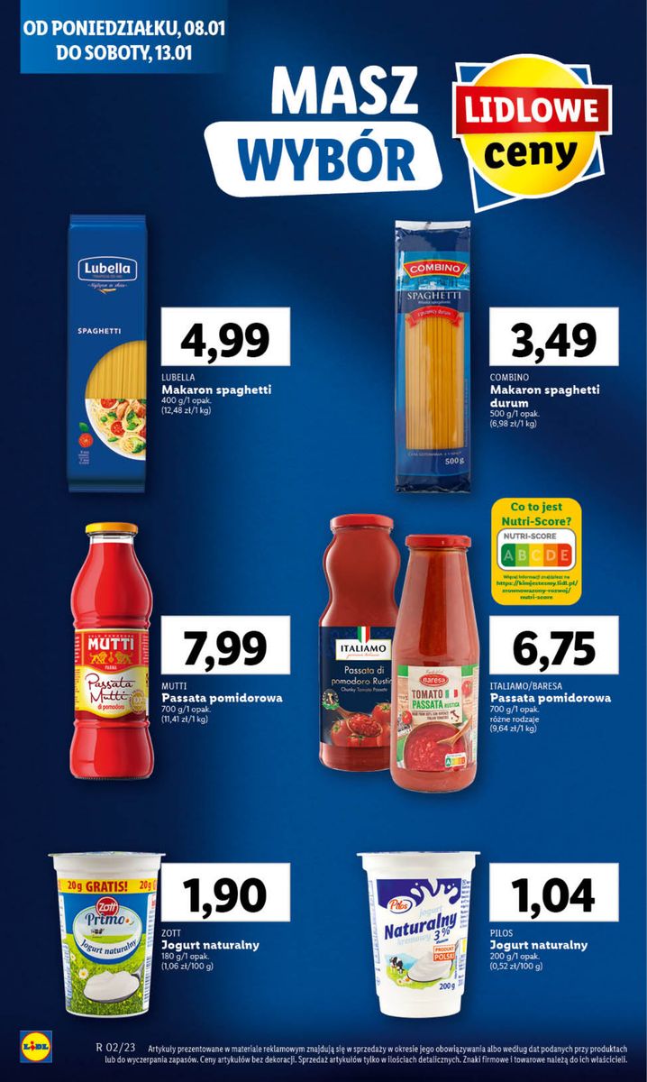 Gazetka OFERTA WAŻNA OD 8.01 DO 10.01