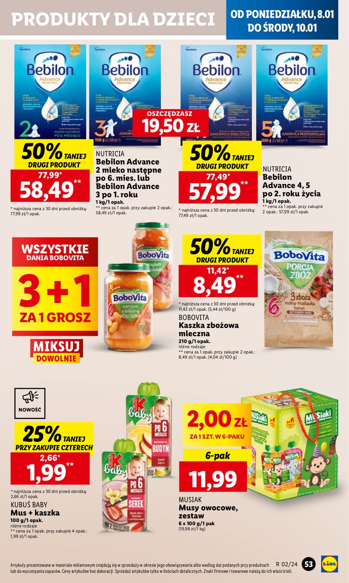 Gazetka OFERTA WAŻNA OD 8.01 DO 10.01