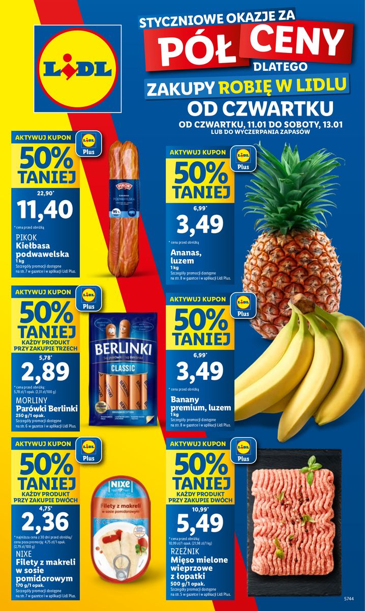 Gazetka OFERTA WAŻNA OD 11.01 DO 13.01