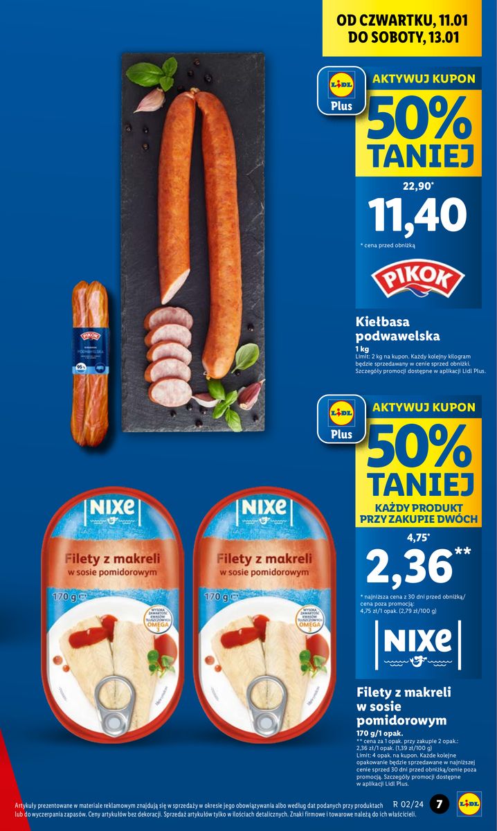 Gazetka OFERTA WAŻNA OD 11.01 DO 13.01