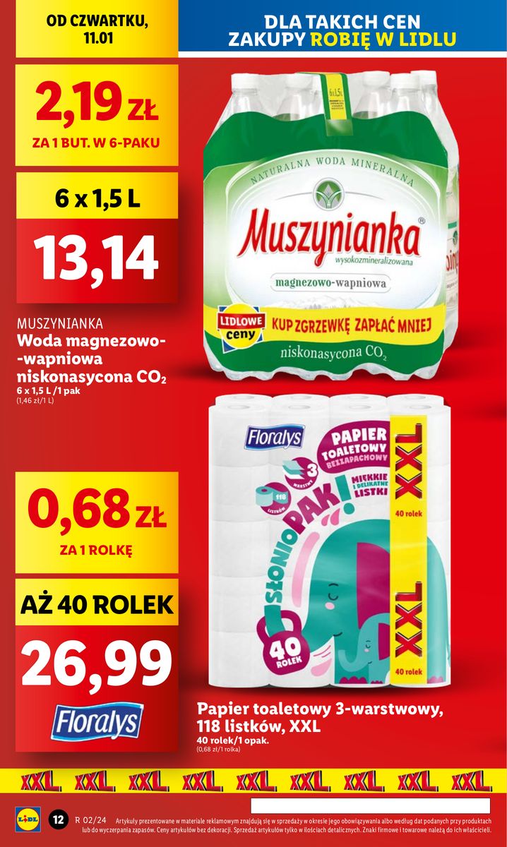 Gazetka OFERTA WAŻNA OD 11.01 DO 13.01