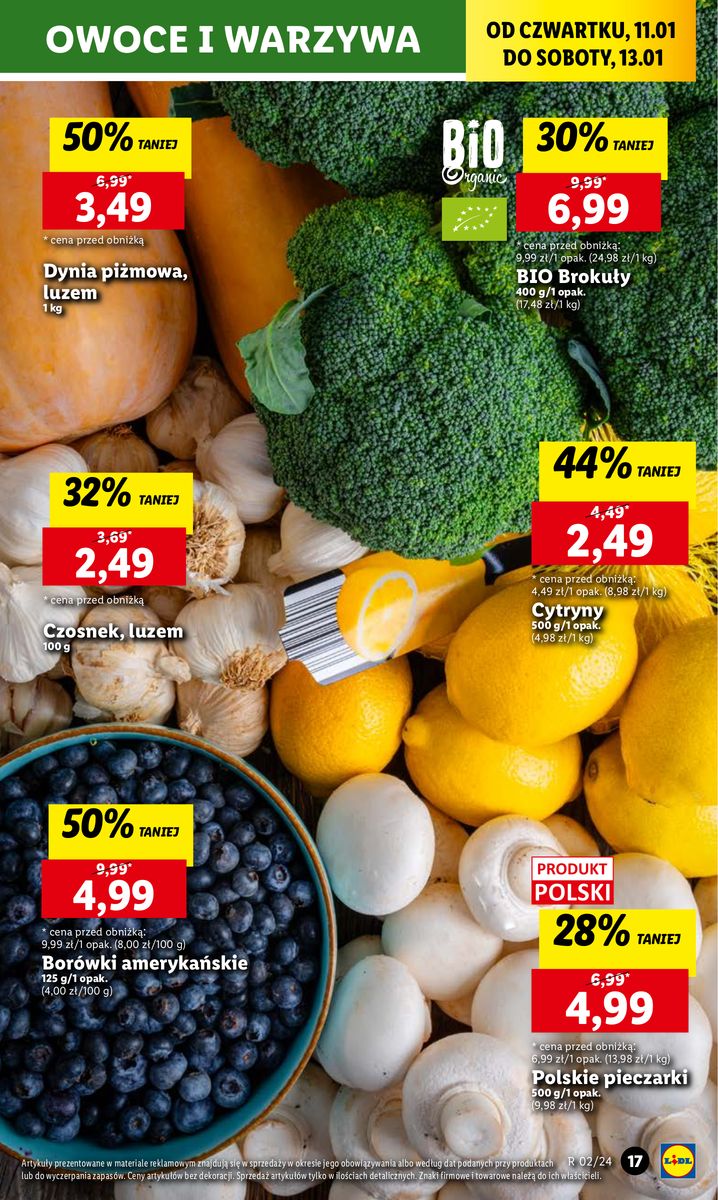 Gazetka OFERTA WAŻNA OD 11.01 DO 13.01