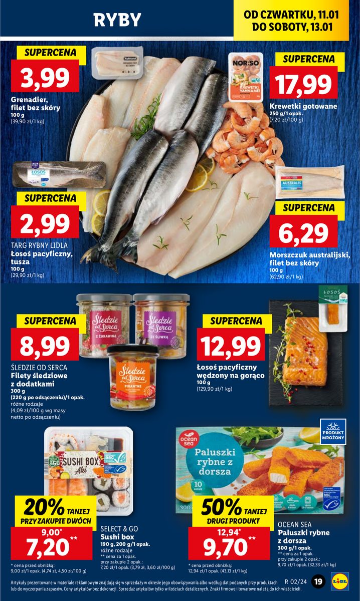 Gazetka OFERTA WAŻNA OD 11.01 DO 13.01