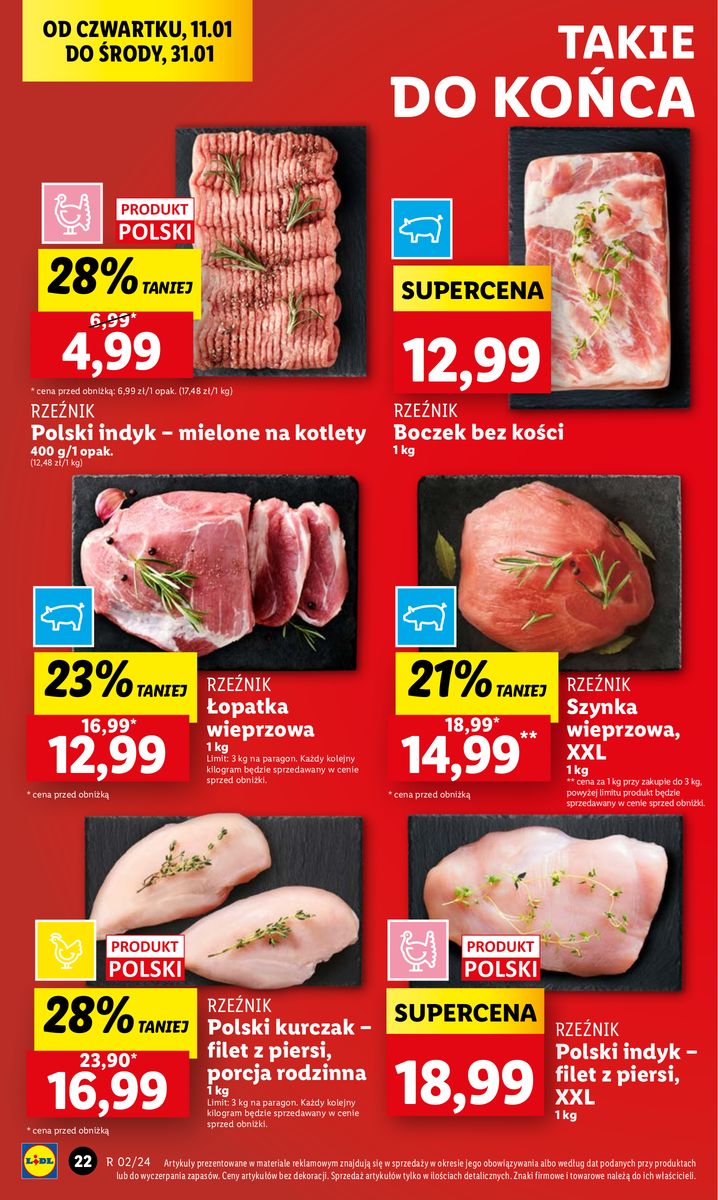 Gazetka OFERTA WAŻNA OD 11.01 DO 13.01