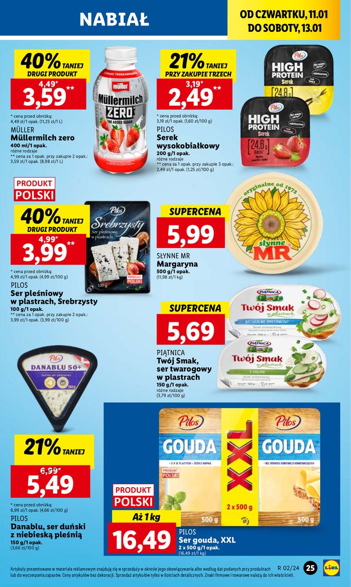 Gazetka OFERTA WAŻNA OD 11.01 DO 13.01