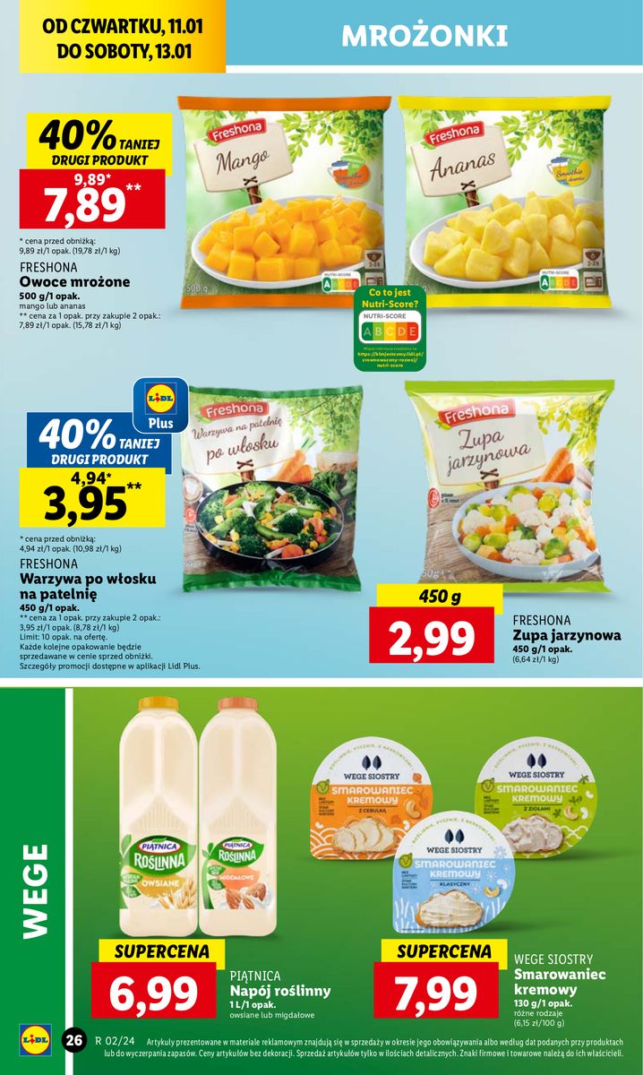 Gazetka OFERTA WAŻNA OD 11.01 DO 13.01