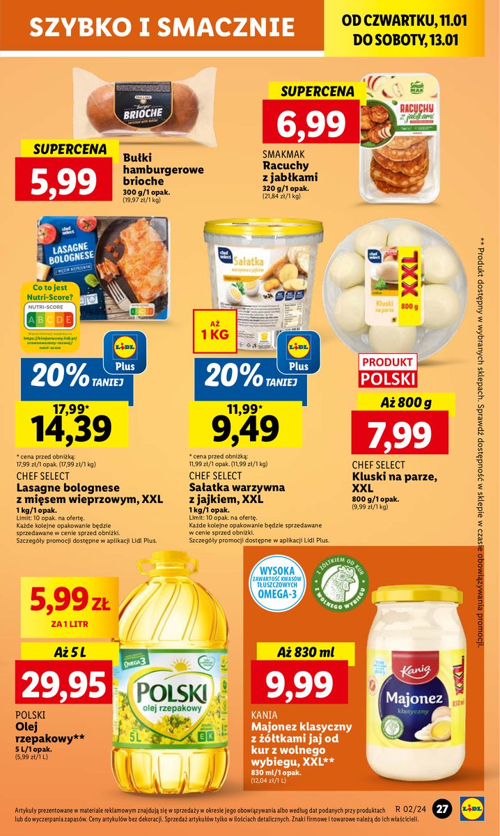 Gazetka OFERTA WAŻNA OD 11.01 DO 13.01