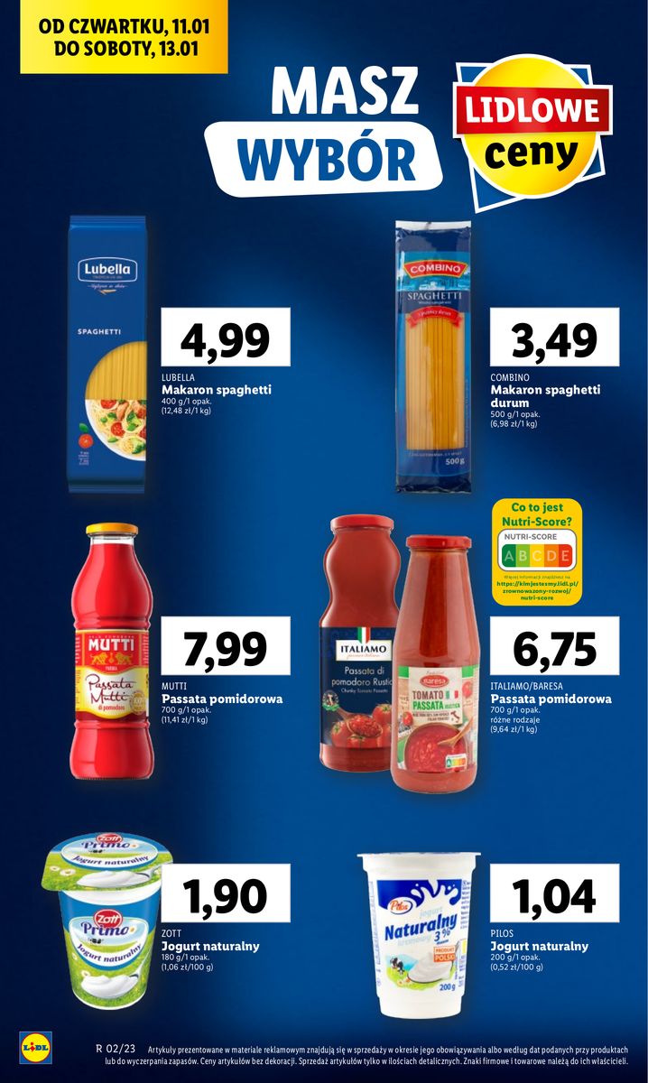 Gazetka OFERTA WAŻNA OD 11.01 DO 13.01