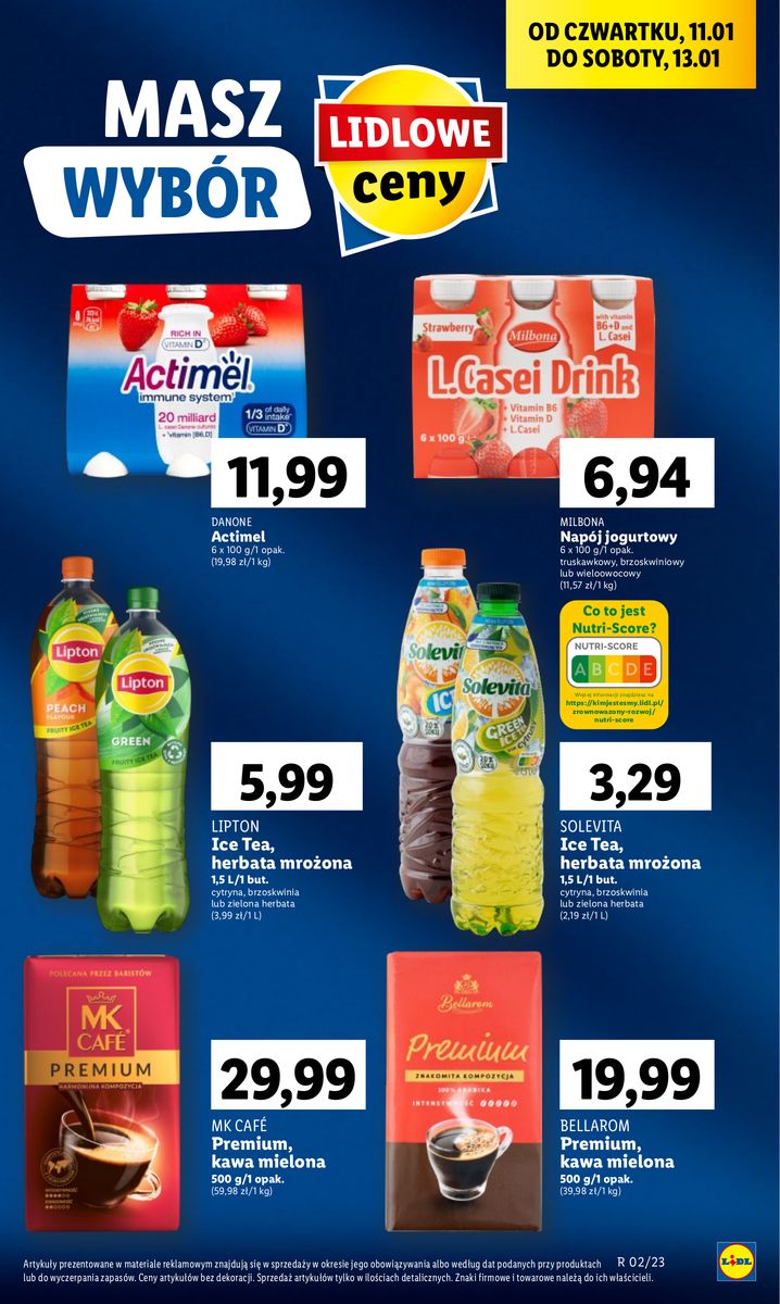Gazetka OFERTA WAŻNA OD 11.01 DO 13.01
