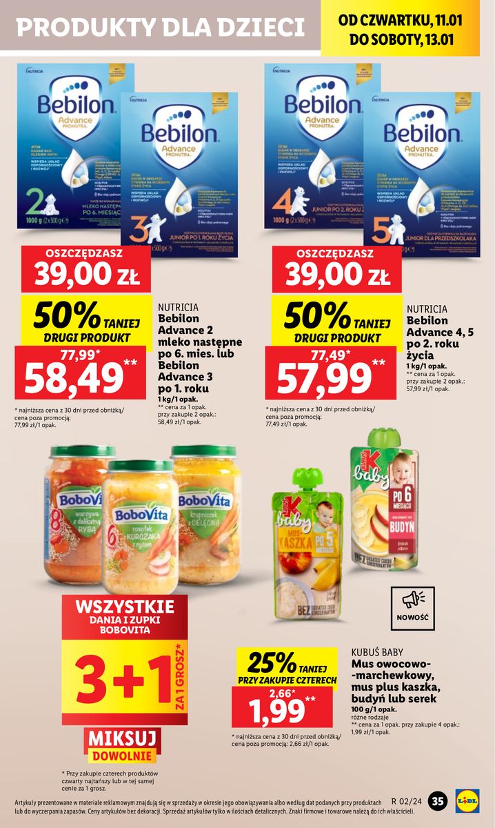 Gazetka OFERTA WAŻNA OD 11.01 DO 13.01