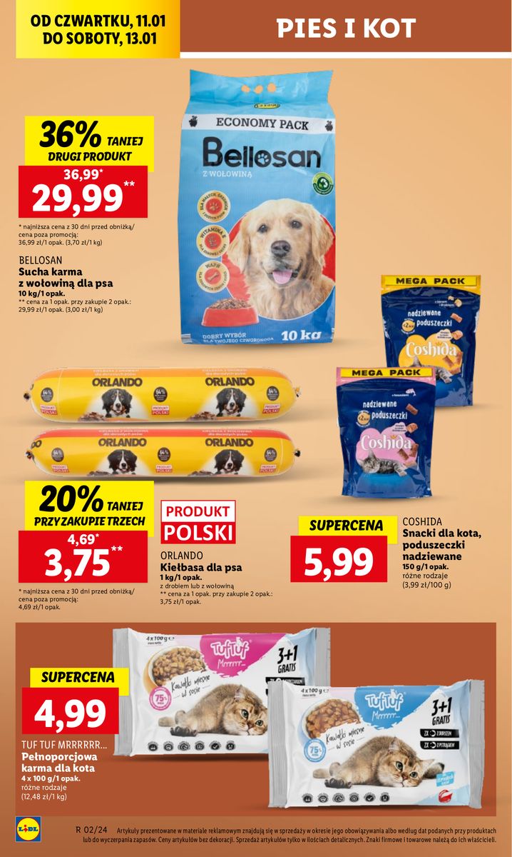 Gazetka OFERTA WAŻNA OD 11.01 DO 13.01