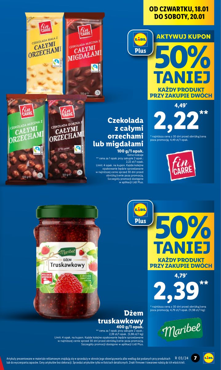 Gazetka OFERTA WAŻNA OD 18.01 DO 20.01