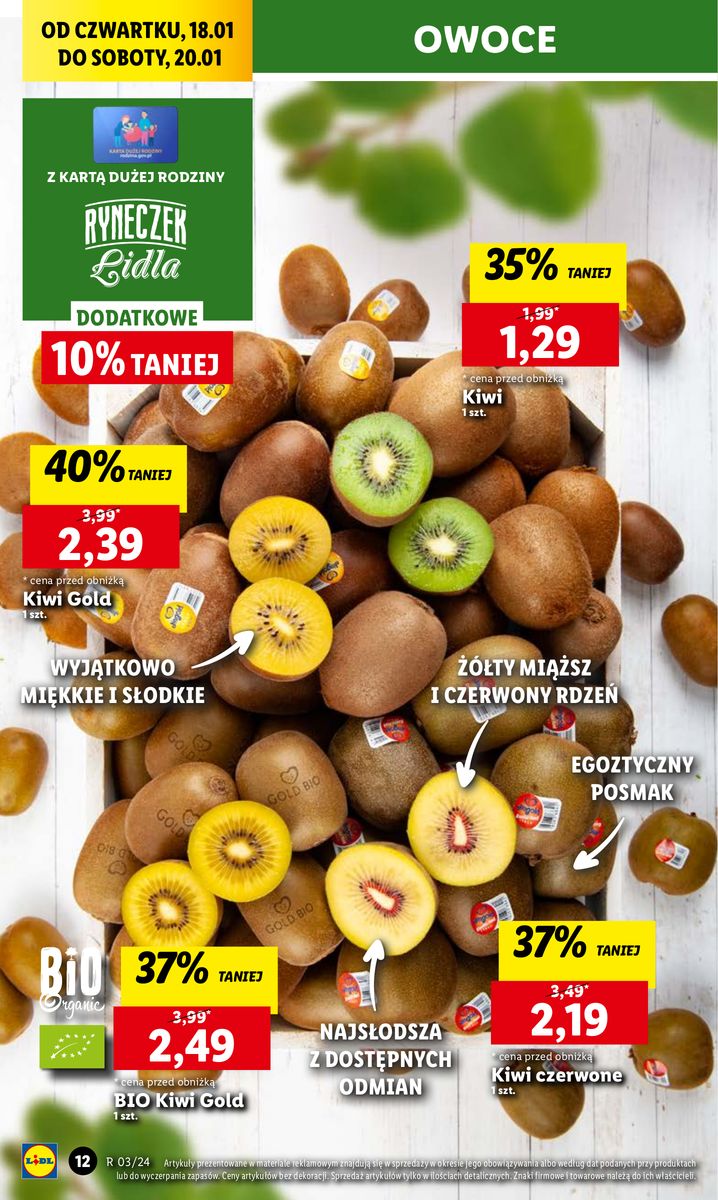 Gazetka OFERTA WAŻNA OD 18.01 DO 20.01