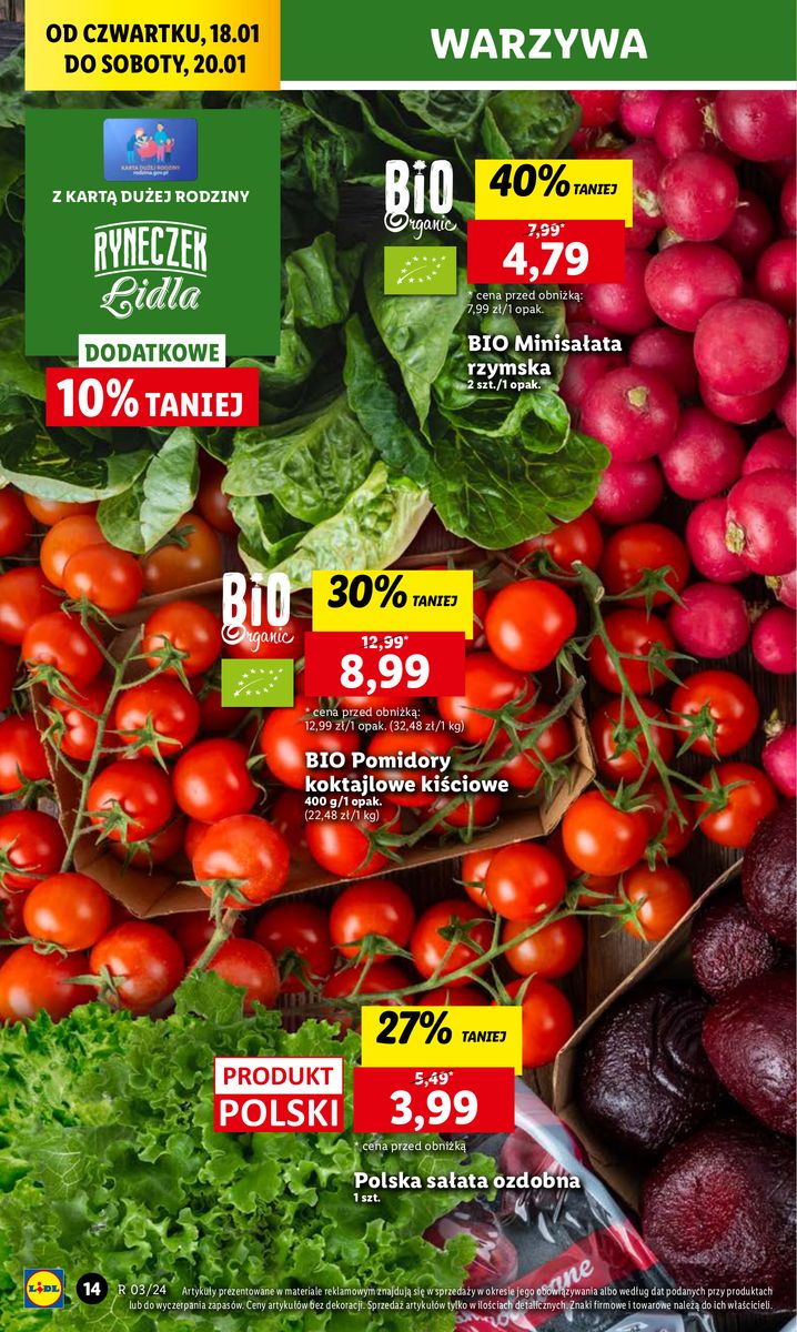 Gazetka OFERTA WAŻNA OD 18.01 DO 20.01