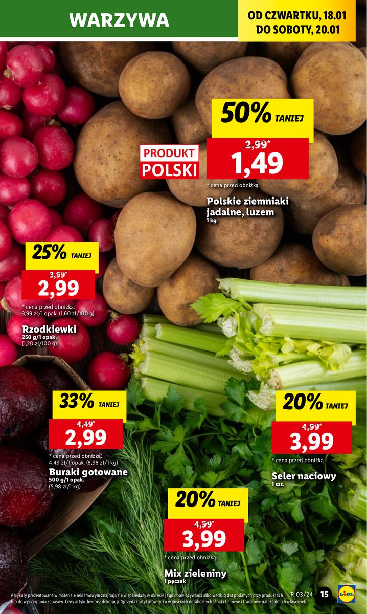 Gazetka OFERTA WAŻNA OD 18.01 DO 20.01
