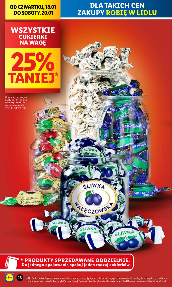 Gazetka OFERTA WAŻNA OD 18.01 DO 20.01