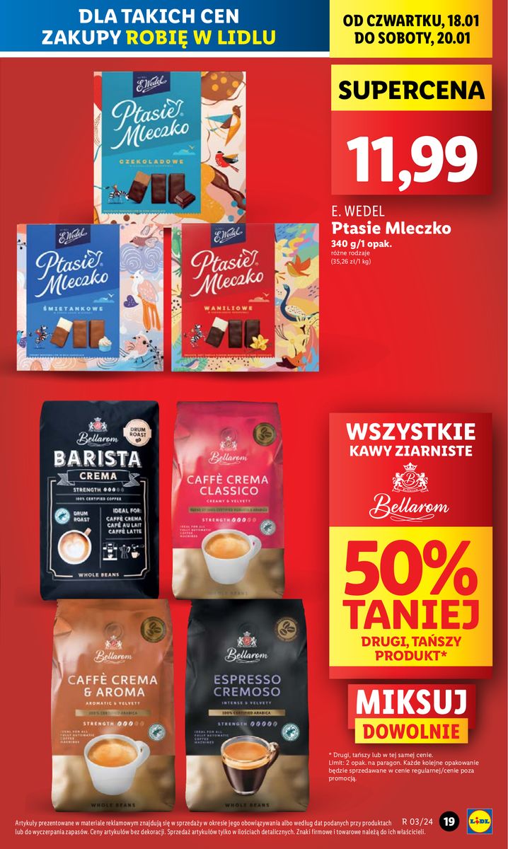 Gazetka OFERTA WAŻNA OD 18.01 DO 20.01