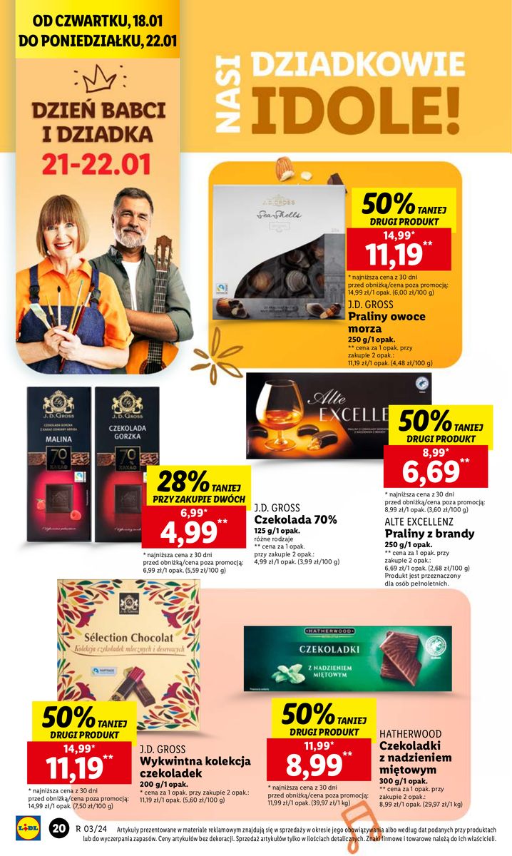 Gazetka OFERTA WAŻNA OD 18.01 DO 20.01