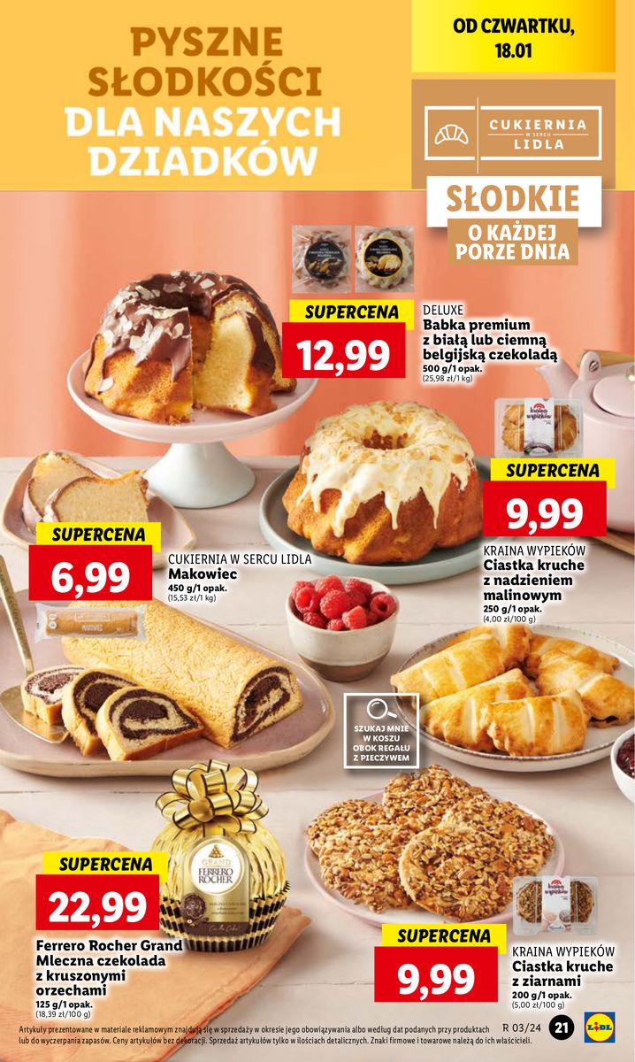 Gazetka OFERTA WAŻNA OD 18.01 DO 20.01