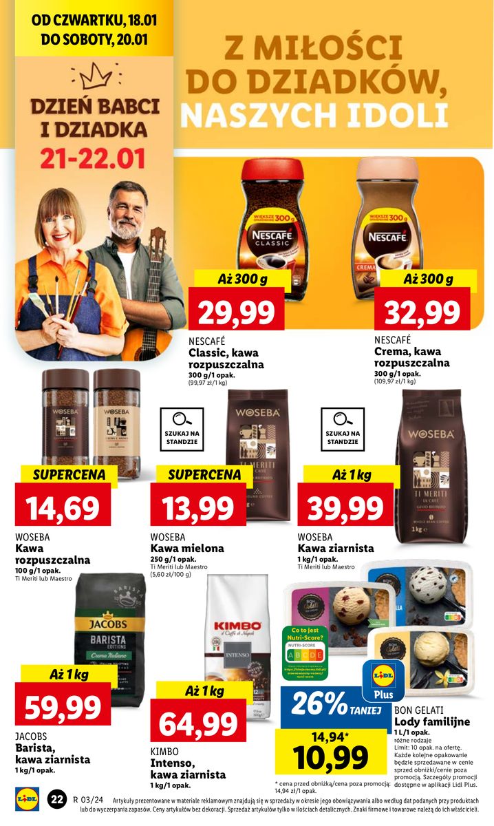Gazetka OFERTA WAŻNA OD 18.01 DO 20.01