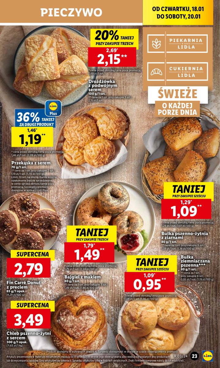 Gazetka OFERTA WAŻNA OD 18.01 DO 20.01