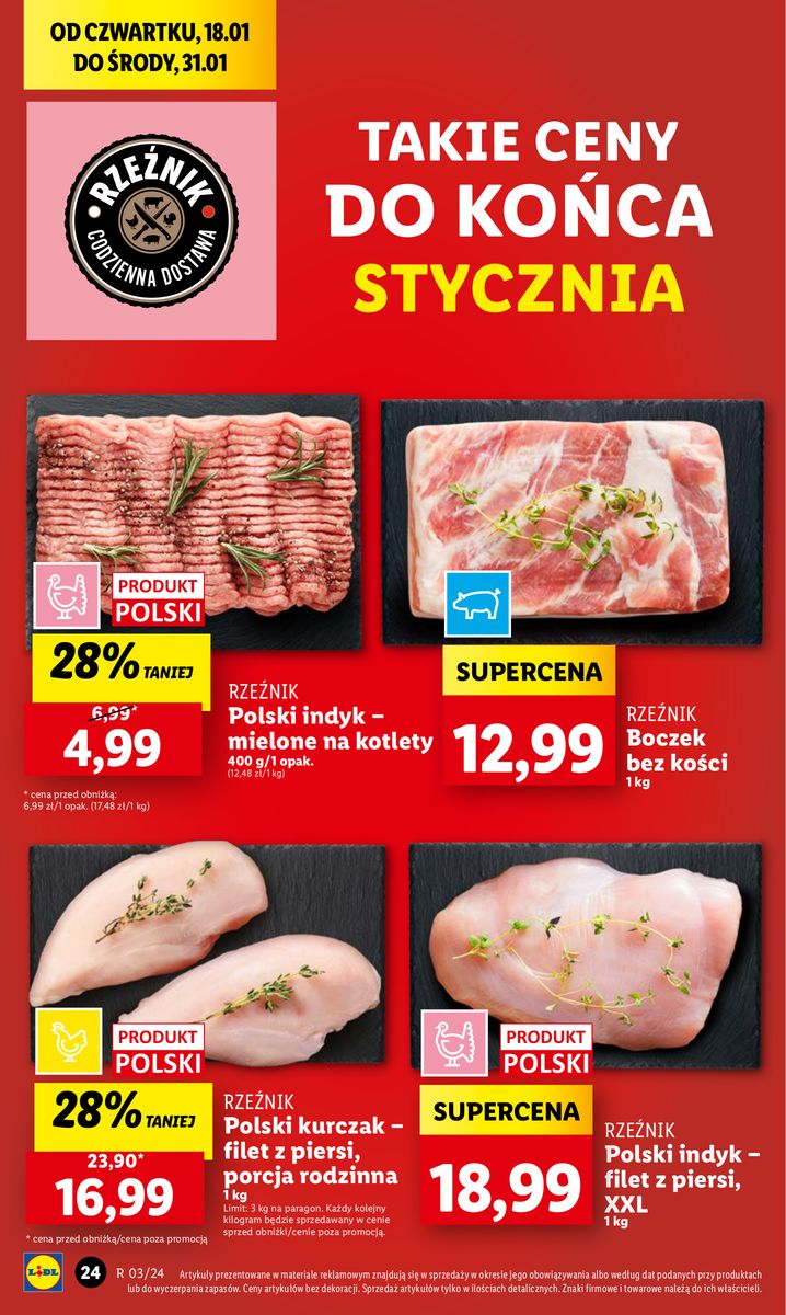 Gazetka OFERTA WAŻNA OD 18.01 DO 20.01
