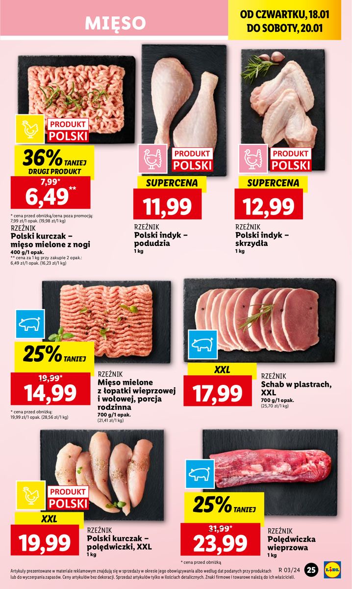 Gazetka OFERTA WAŻNA OD 18.01 DO 20.01
