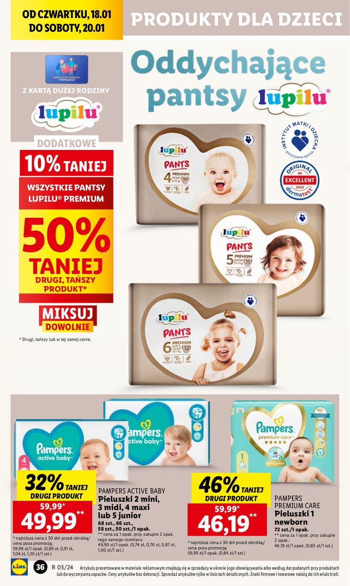 Gazetka OFERTA WAŻNA OD 18.01 DO 20.01