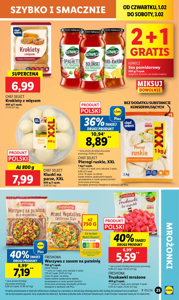 Gazetka OFERTA WAŻNA OD 1.02 DO 3.02