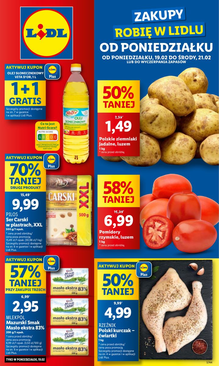 Gazetka OFERTA WAŻNA OD 19.02 DO 21.02