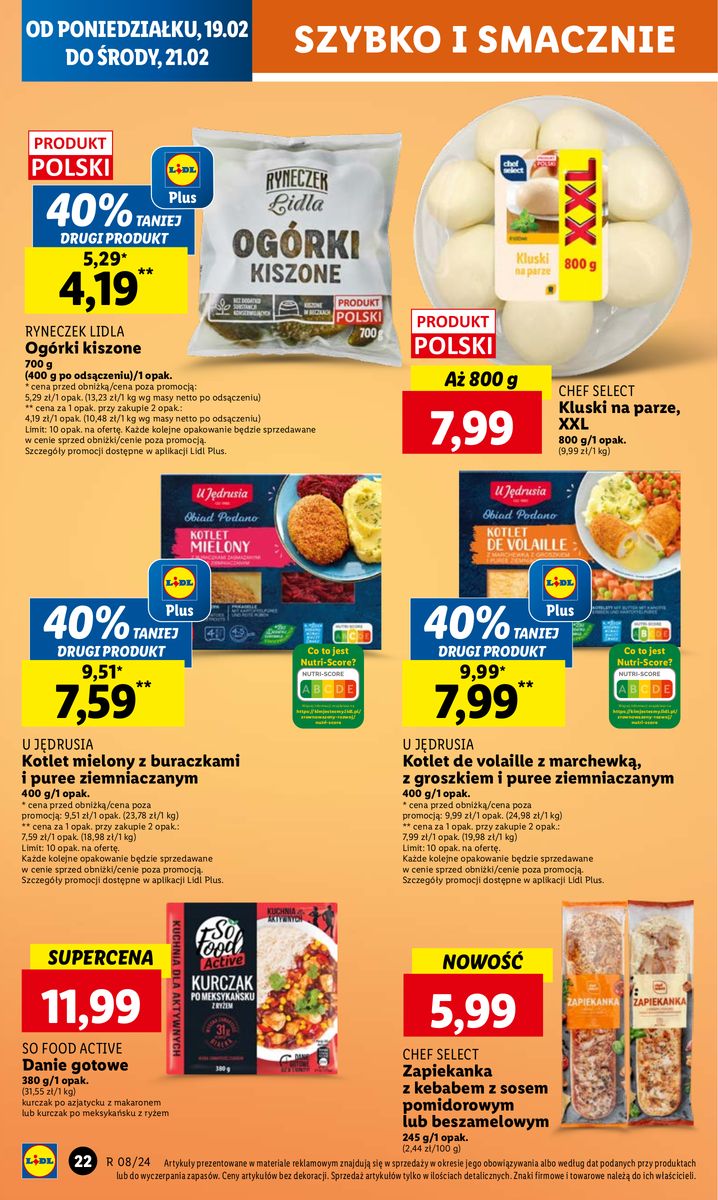 Gazetka OFERTA WAŻNA OD 19.02 DO 21.02