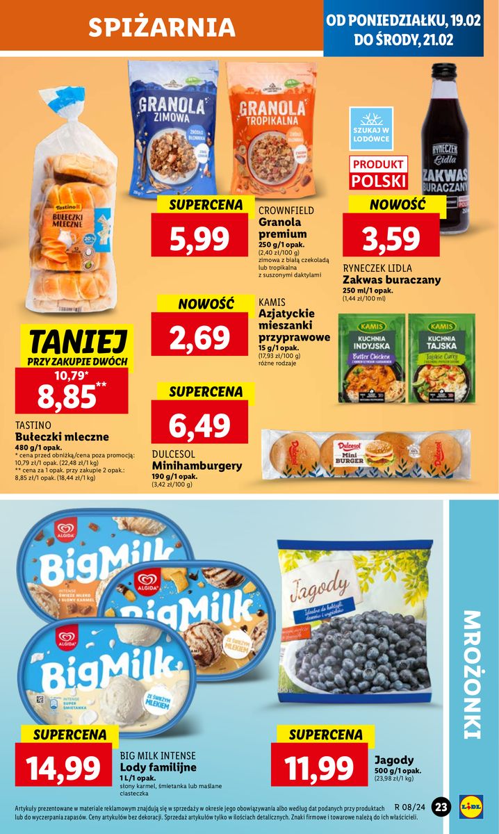 Gazetka OFERTA WAŻNA OD 19.02 DO 21.02