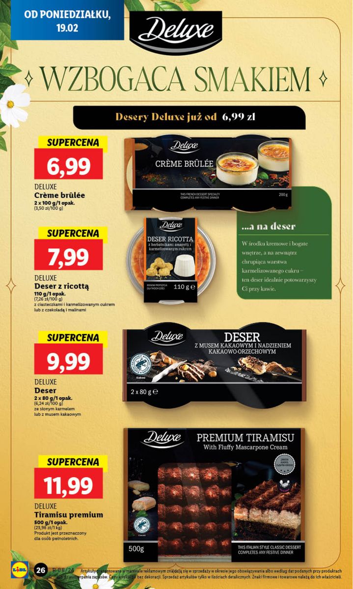 Gazetka OFERTA WAŻNA OD 19.02 DO 21.02
