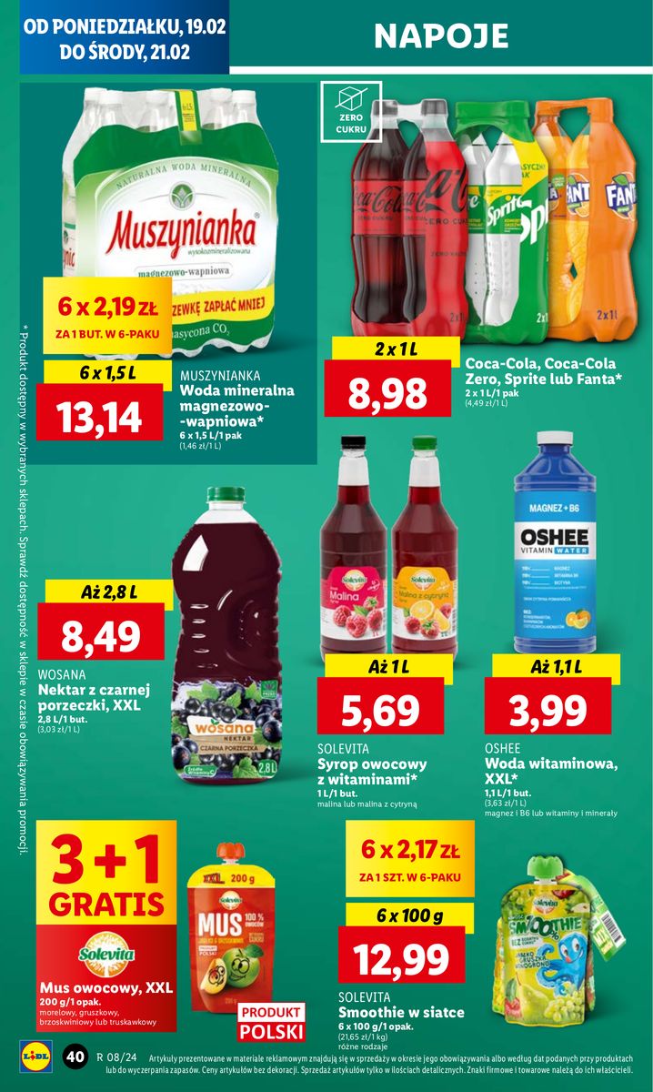 Gazetka OFERTA WAŻNA OD 19.02 DO 21.02