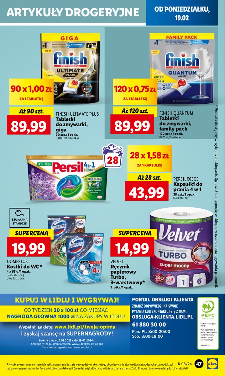 Gazetka OFERTA WAŻNA OD 19.02 DO 21.02
