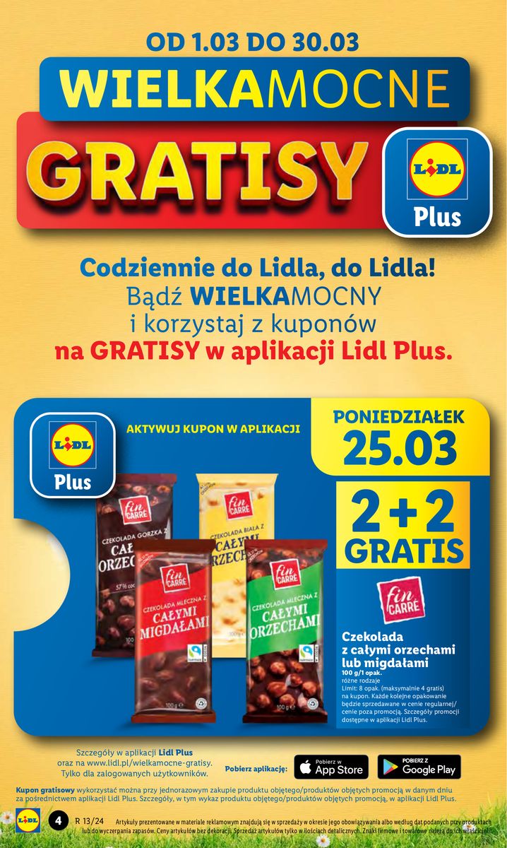 Gazetka OFERTA WAŻNA OD 25.03 DO 27.03