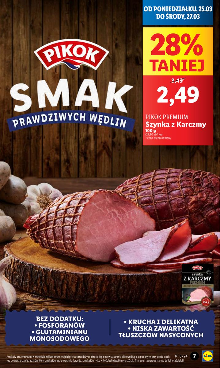 Gazetka OFERTA WAŻNA OD 25.03 DO 27.03