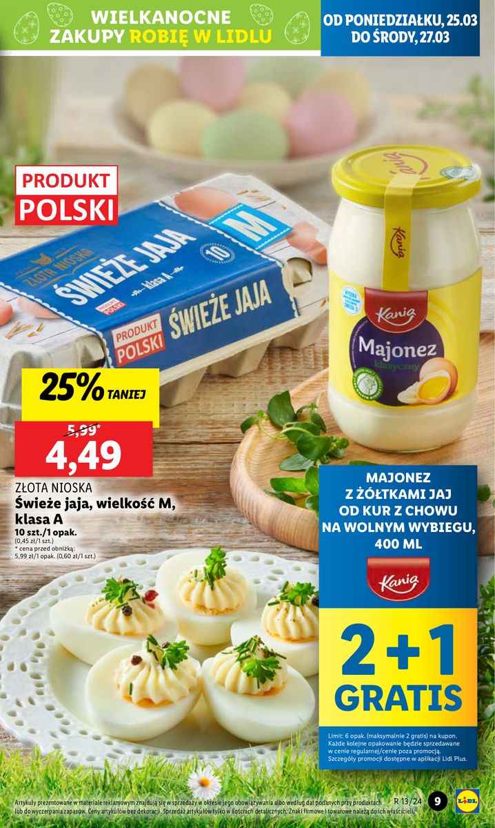 Gazetka OFERTA WAŻNA OD 25.03 DO 27.03