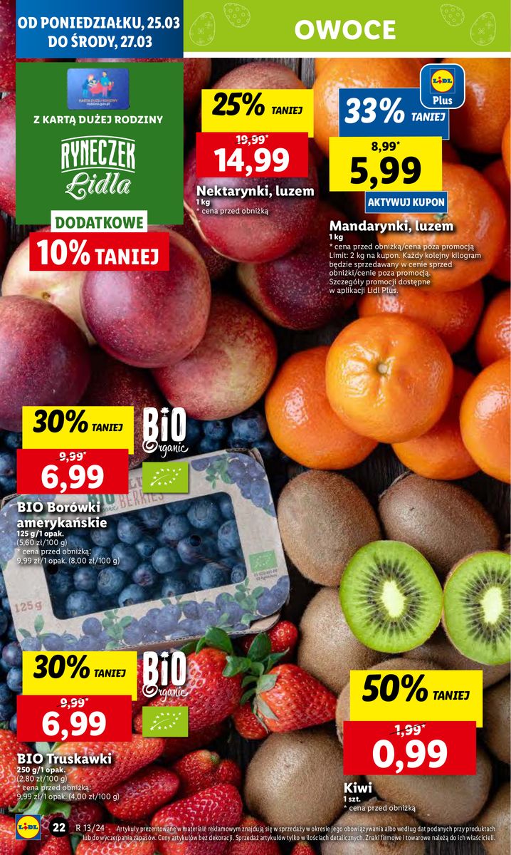 Gazetka OFERTA WAŻNA OD 25.03 DO 27.03