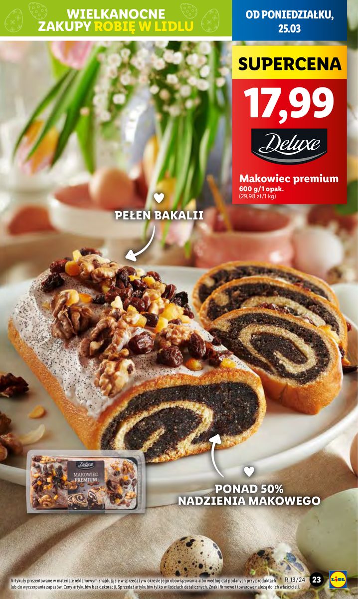 Gazetka OFERTA WAŻNA OD 25.03 DO 27.03