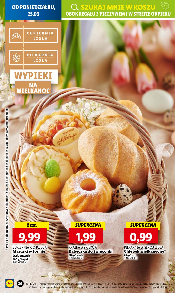 Gazetka OFERTA WAŻNA OD 25.03 DO 27.03