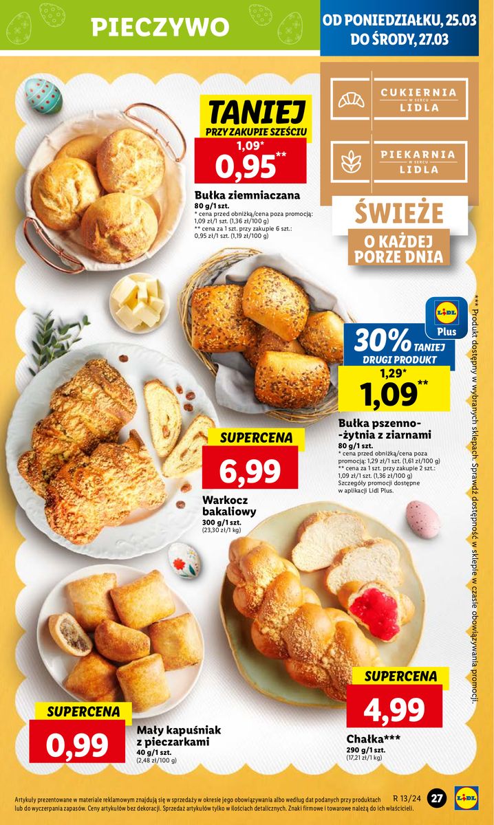 Gazetka OFERTA WAŻNA OD 25.03 DO 27.03