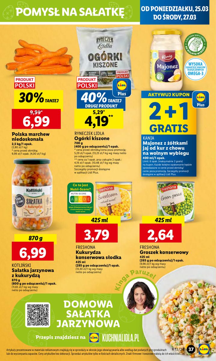 Gazetka OFERTA WAŻNA OD 25.03 DO 27.03