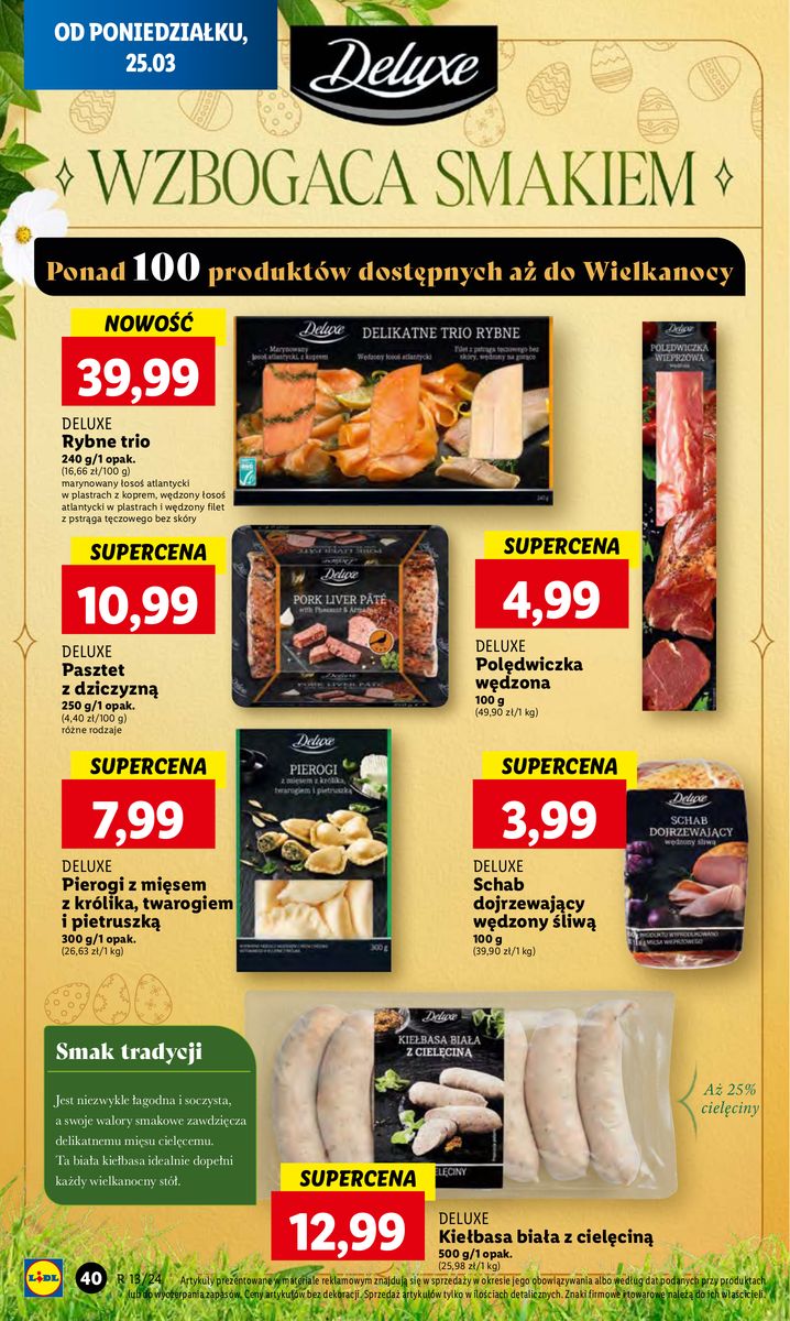 Gazetka OFERTA WAŻNA OD 25.03 DO 27.03
