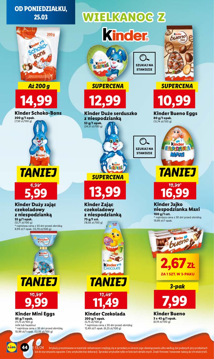 Gazetka OFERTA WAŻNA OD 25.03 DO 27.03