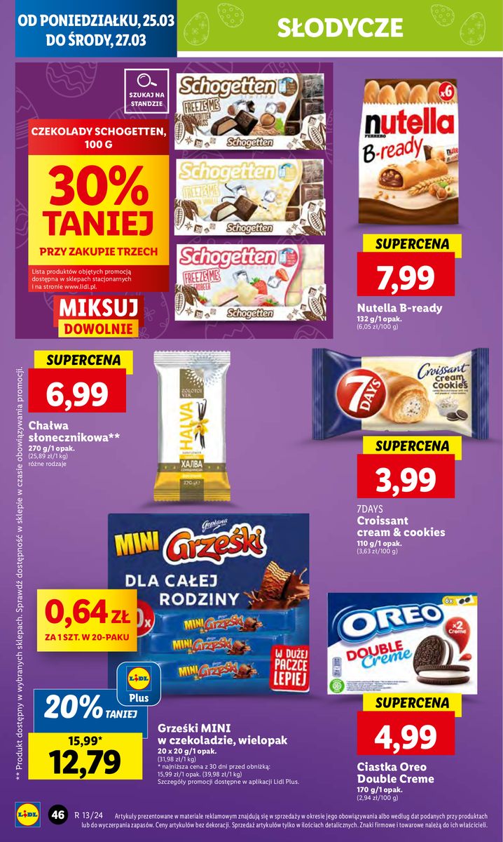 Gazetka OFERTA WAŻNA OD 25.03 DO 27.03