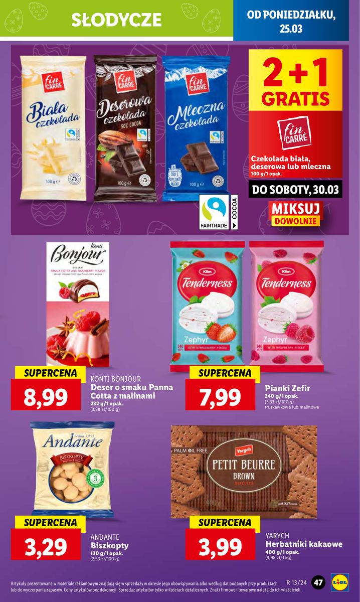 Gazetka OFERTA WAŻNA OD 25.03 DO 27.03